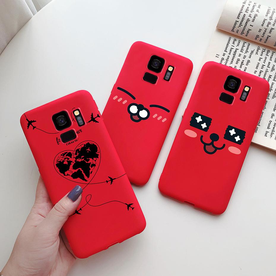 Fashion Daisy Flower Cute Silicone Cartoon Phone Case for Samsung galaxy s9 s9 plus Samsung s 9 Samsungs9 plus s9plus Case cover