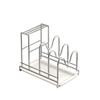 Stainless Steel Pot Lid Rack Multi-Layer Cutting Board Rack  Kitchen Countertop