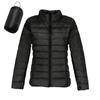 Damen Casual Fashion Leichter Daunenmantel Einfarbig Rundhals Langarm Kurze Jacke