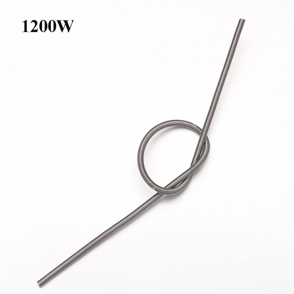 1Pc 220V 300/500/600/800/3000W Furnace Heating Element Coil Heater Wire Max 600C Alchrome High Resistance Wire Restring Coil