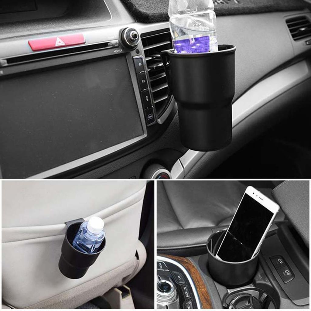 Car Cup Holder for Hanging Vent Outlet Bottle Door Mounting Bracket Multifunctional box