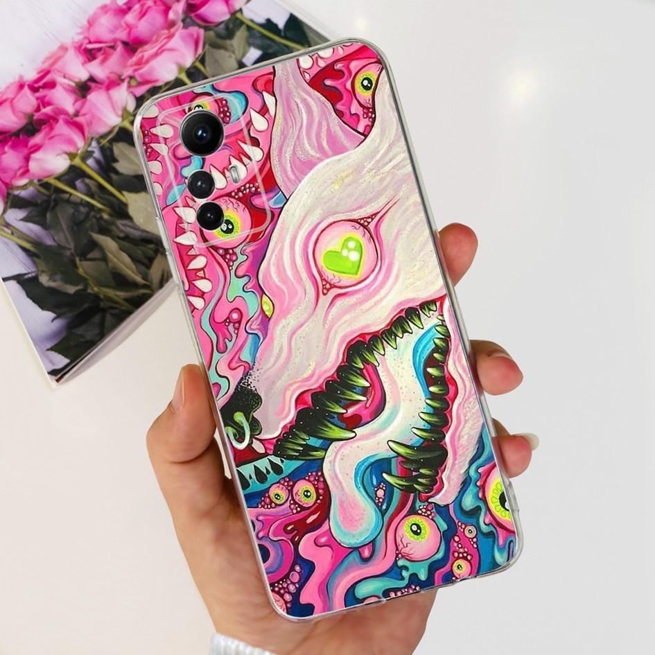 For Xiaomi Redmi Note 12S Case Redmi Note12S Cute Astronaut Silicone Back Cover For Redmi Note 12S 4G 2023 Cases Protective Capa