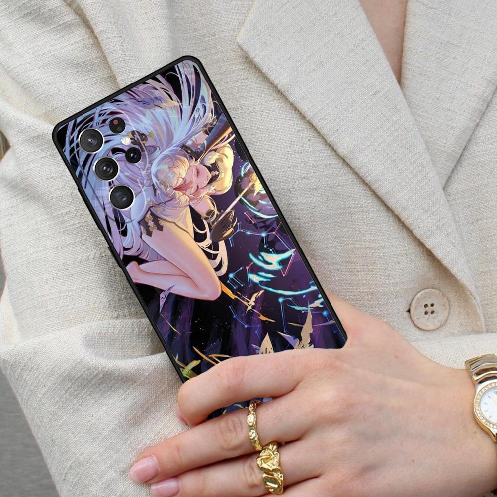 Ningguang Genshin Impact Cell Phone Case for Samsung Galaxy S26 Ultra S25 S24 S23 S22 S21 S20 Note10 Cover