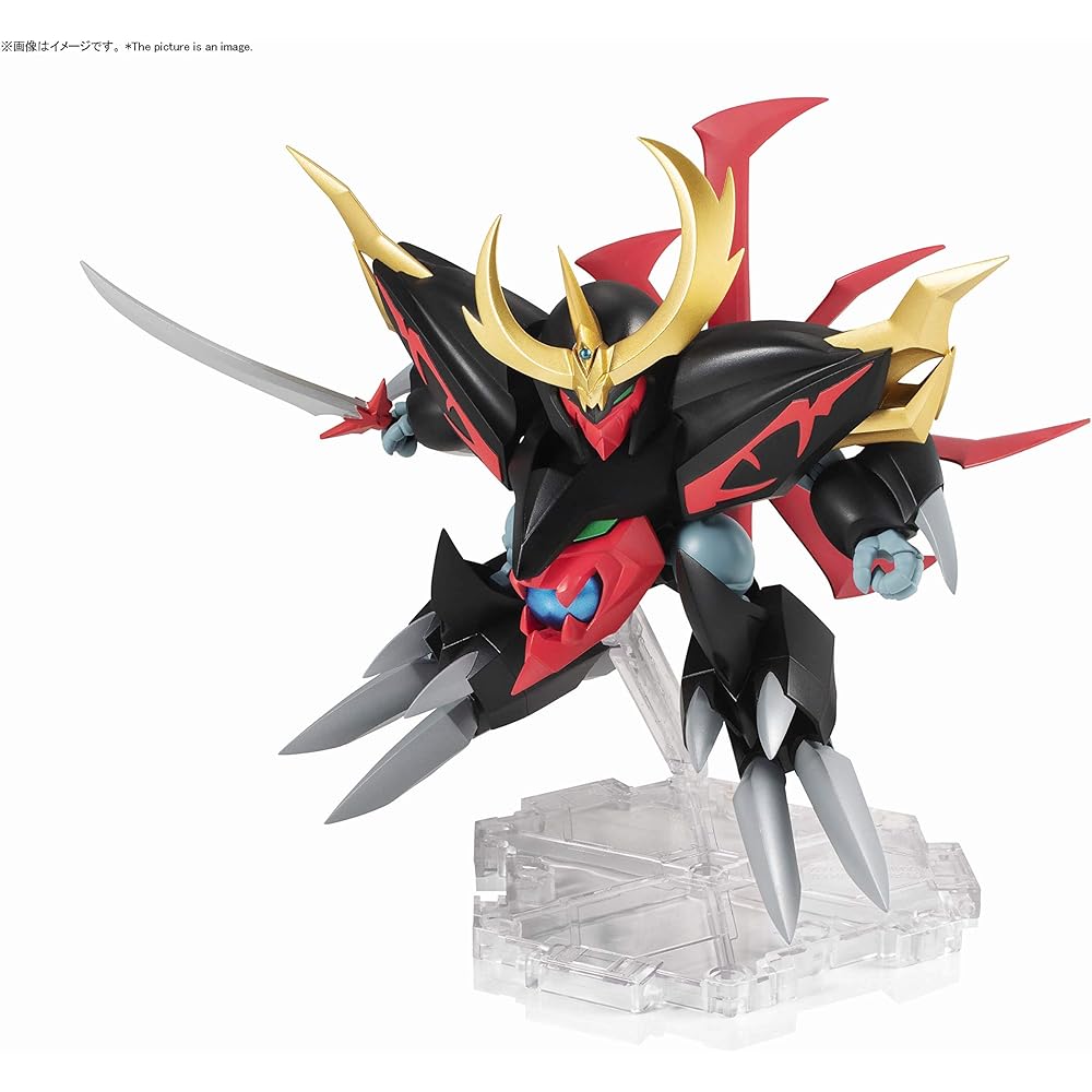 TAMASHII NATIONS NXEDGE STYLE Mashin Unit Evil Battle Horn Painted Action Figure 10cm