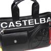 [Castelbajac] Men's and Women's Dalton 026531 Driving Tote, Black