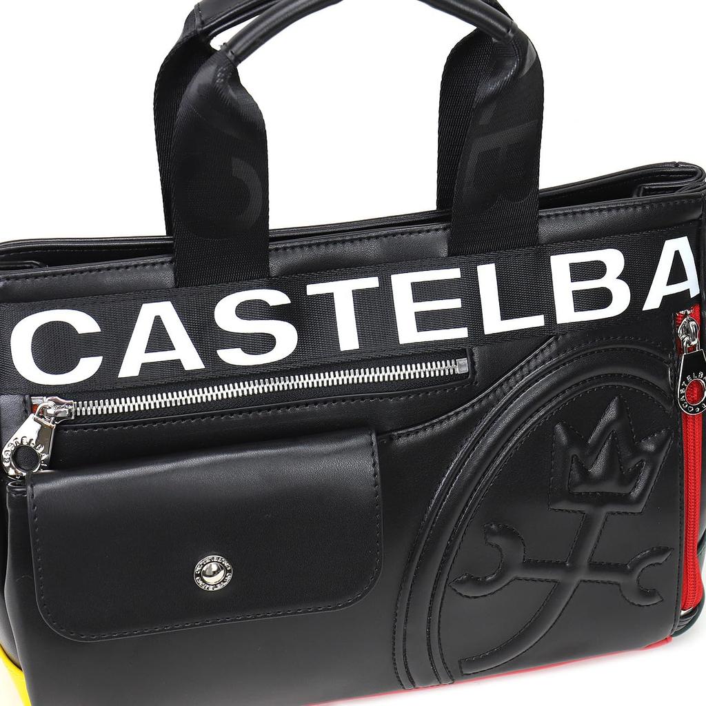 [Castelbajac] Men's and Women's Dalton 026531 Driving Tote, Black