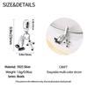 Original Copper Charms Luxury Hand Religious Guardian Prayers Beads Fit Bracelet Diy Women Making Delicate Gift
