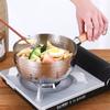 Tigaie japoneză antiaderentă, cratiță cu mâner din lemn, fund plat, tăiței Ramen, sos de gătit, oale de lapte, ustensile de bucătărie acasă