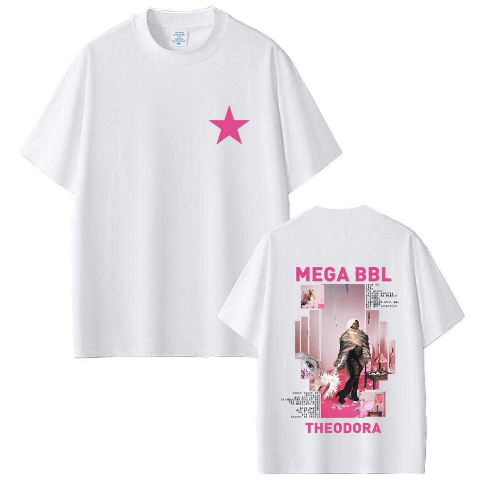 Men's Letter Star Portrait Printed Round Neck T-shirt Unisex Hip-hop Party Street Casual 100% Pure Cotton Short Sleeved Shirt