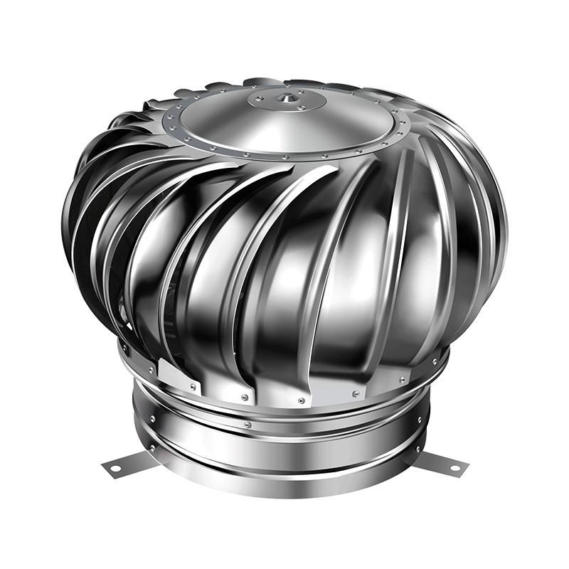 Condotto fumi Ventilazione tetto Scambio d'aria Scarico Sfera Acciaio inossidabile Dispositivo di ventilazione Impermeabile Cappa non alimentata