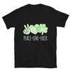 St. Patrick's Day Peace Love Luck Hippie Unisex T-Shirt