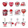 Charm Copper Colors Love Nurse First Aid Kitbead For Original Bracelet Diy Beads Charms Jewellery Making Gift For Women Styfne