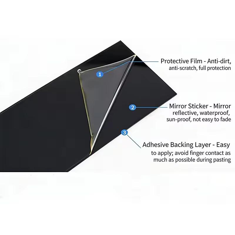 6pcs For Subaru Forester - Window Trim Covers Center Film Column B C Pillar Posts Sticker Car Accessories