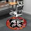 1PC KISS Band Office Round Rug Perfect for Office Non-Slip Backing, Decorative Floor Mat Yy250916080