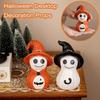 Handicraft Halloween Desktop Decoration Smiling Wizard Figurine Children Girls Boys