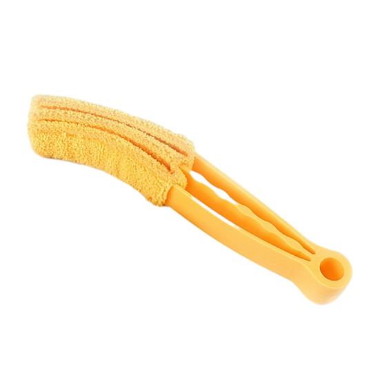 Dual-Head Car Vent Cleaning Brush with Soft Bristles Dashboard Interior Detailing Tool for Dust Removal Reusable Essential Auto Accessory for Deep