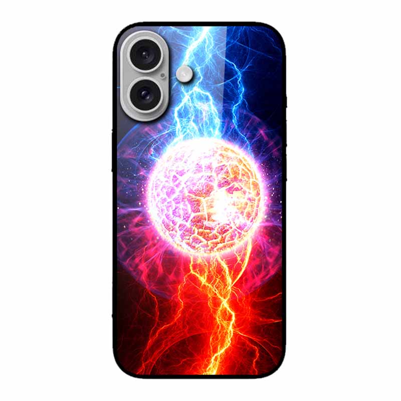 Glas Hülle Für iphone 16 Plus 16Plus Hülle Gehärtetes Glas Harte Rückseite Hülle Für iphone 16 Plus Handyhülle Weiches TPU Schwarzer Stoßfänger