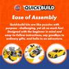 Airfix Non-Scale Quick Build Series Ford Mustang GT 1968 Pre-painted Block-Based Assembly Kit QB6035