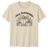 Fall Blessings Unisexs TShirt Thanksgiving Autumn Thanksgiving Gift For Her
