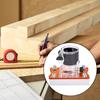 Wood Trimmers Routers Base 2 In 1 Wood Palms Routers Base Routers Slotting Bracket Suitable for Carbinet Closet Furniture