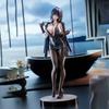 Yokoyama Iwami Black Dress with Detachable Cape Anime Girl Desktop Action Figure Statues Toy Gift
