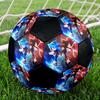 Blue Hedgehog Indoor Soccer Ball Colorful All Ages Size 5 Machine Stitched PVC Competition Ready Durable High-Bounce