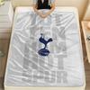 1PC Tottenham Hotspur FC Print Flannel Blanket, High Quality Comfortable for All Seasons, Home Decor, Warmth and Comfort, Perfect for Christmas Gifts