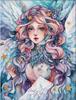 5D Diy Diamond Painting Cartoon Girl Portrait Full Round Diamond Embroidery Mosaic Kit HD Quality Handmade Products