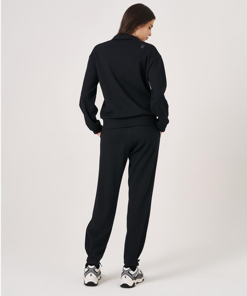 SPYDER Women'S Striped Jacquard Jogger Pants Spkfcnfp351Wblk