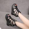 Womens Sandals Highheeled New Summer Style Platform Hollowed Out Fish Mouth Sandals