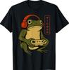 Funny Japanese Gamer Frog Graphic Tees T Shirts