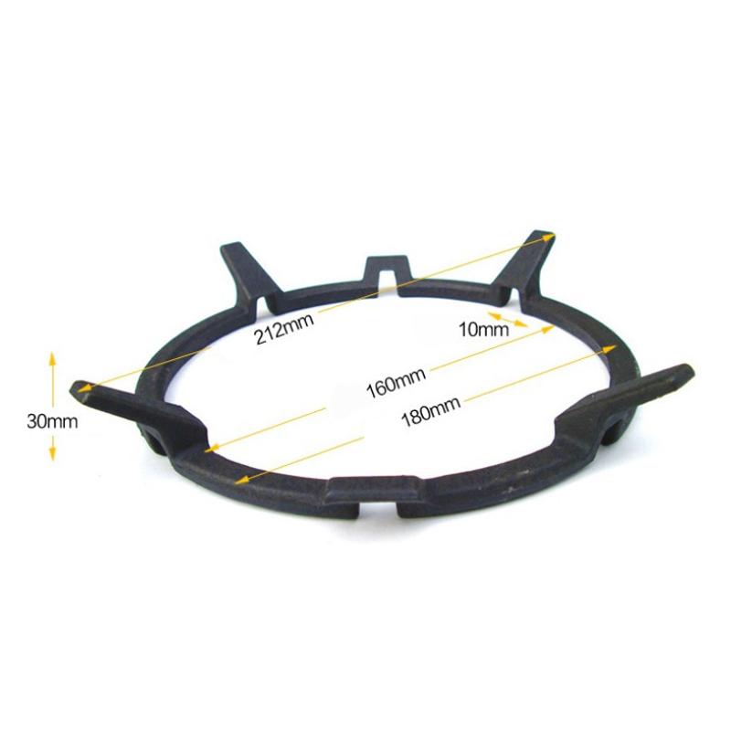 Universal Cast Iron Wok Pan Stand Support Tool For Burners Gas Hobs Cookers
