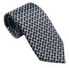Dunhill COG Repeat Light DU21RPTP1C0450R Tie, Approx. 8cm, Blue,