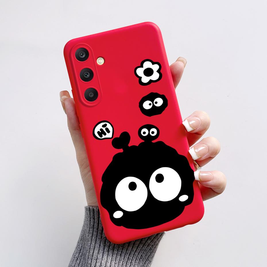 For Samsung A25 5G Case SM-A256B Stylish Painted Soft Silicone Shockproof Cover For Samsung Galaxy A15 A25 A35 A55 5G 2023 Capa