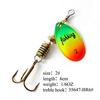 FISH KING Spinner appât 1pc leurre de pêche basse appâts durs cuillère avec triple crochet attirail de haute qualité