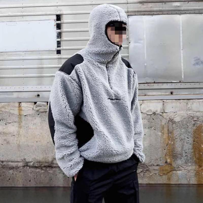 European and American Casual Warm Street Trend Men's and Women's Hooded Pullover