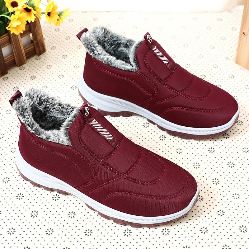 Fashion Women's Boots Winter Shoes 2024 Women Waterproof Snow Boots Female Slip On Casual Shoe Plush Footwear Men's Ankle Botas