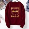 Unisex Fourth Wing Basgiath War College Sweatshirt Retro Dragon Rebecca Yoros Hoodie Violet Sorrengail The Empyrean Crewneck Sweatshirt