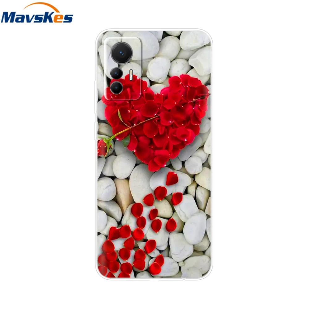 For Xiaomi Redmi Note 12S Case Redmi Note12S Phone Silicon Back Cover For Redmi Note 12S 12 s Cases Protective Shell Cover Capas