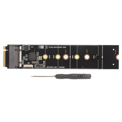 M.2 SATA NGFF Expansion Card SATA3.0 6Gbps Plug and Play KEY M NVME Expansion Card for Mainboard