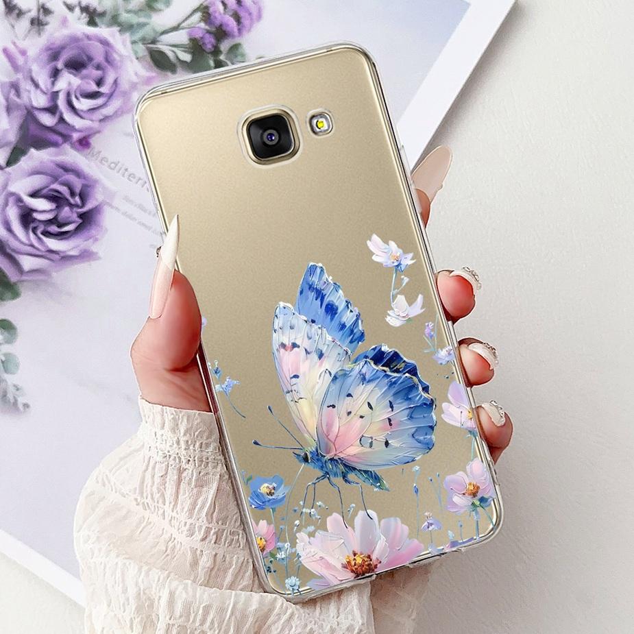 For Samsung Galaxy A5 2016 2017 Case SM-A510F SM-A520F Stylish Painted Cover Soft Silicone Cases For Samsung A5 2017 2016 Fundas