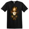 Mad Hatter T Shirt Wonderland Character Portrait Gothic Fantasy Tee