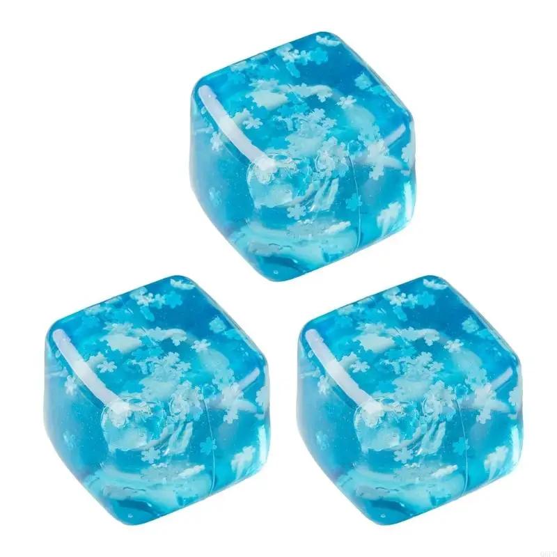Selling Snowflake Ice Beads Squeeze Toy Slow Rebound Stress Ball Decompression Vent Toy Surprise Gift In Stock