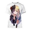 Armored Soldier Pattern T Shirt For Men Japanese Samurai 3D Print Tees Summer Casual Short Sleeve Loose Round Neck Tops T-Shirts