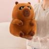 Gourd Backpack Capybara Cotton Doll Fluffy Capybara Stuffed Doll Capybara Plush Toy Christmas Gift