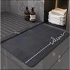 Simple Diatom Mud Mat Toilet Toilet Absorbent Non-slip Mat Toilet Bathroom Dirty Quick Drying Mat