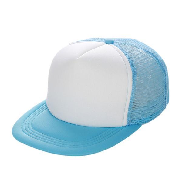 Unisex Mesh Baseball Cap Hat Blank Visor Hat Adjustable