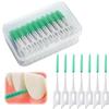 200 Pcs/box Silicone Interdental Brushes Super Soft Dental Cleaning Brush Teeth Cleaner Dental Floss Toothpicks Oral Care Tools