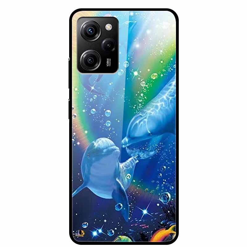 Tempered Glass Cases For Redmi Note 12 Pro Plus 5G Covers Note12 Hard Back Covers for Xiaomi Redmi Note 12 Pro Capas Protective