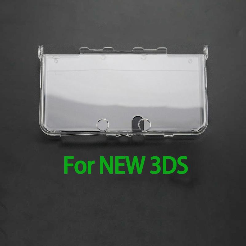 1PC Plastic Clear Crystal Hard Shell Case Cover For 3DS New 3DS XL LL For NDS Lite NDSL NDSi XL LL For  PSP 2000 3000 PSV 1000